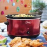 Ginny's 8.5-qt. Slow Cooker, Delicious Red, large