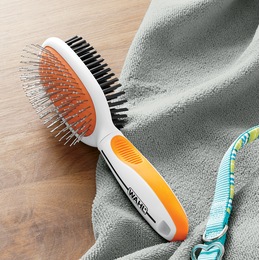 Wahl Double-Sided Pin and Bristle Brush, , large