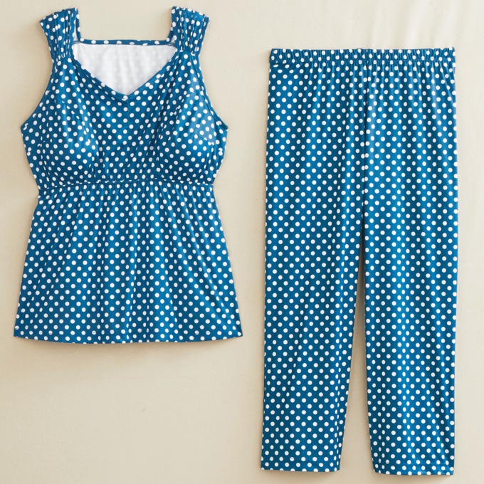 Supportive Pajama Set, , large