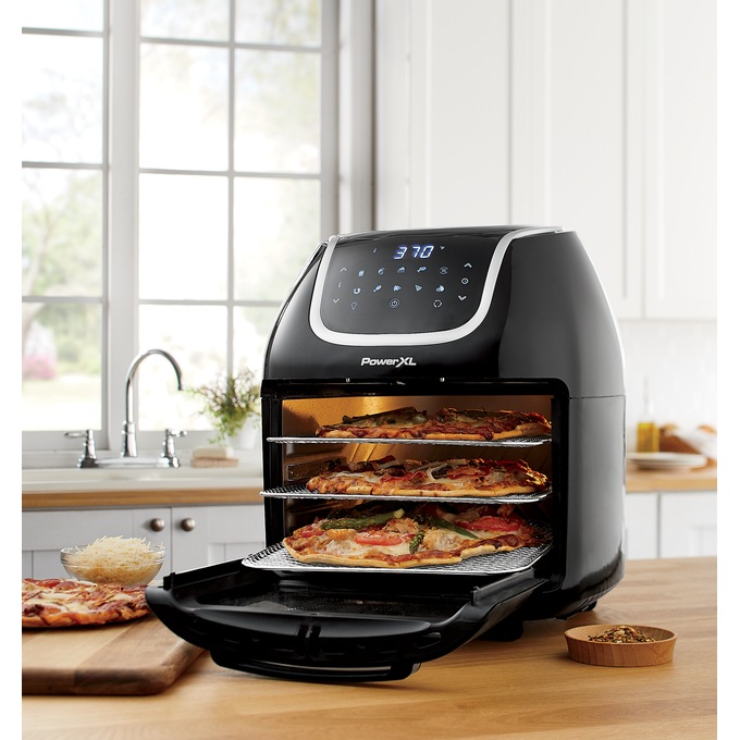 10-Qt. Power XL Vortex Air Fryer Pro, Black, large