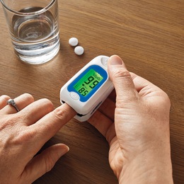 Color-Coded Oxygen Meter, , large