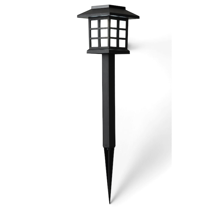 6-Piece Classic Lantern Solar LED Pathway Light Set, , large