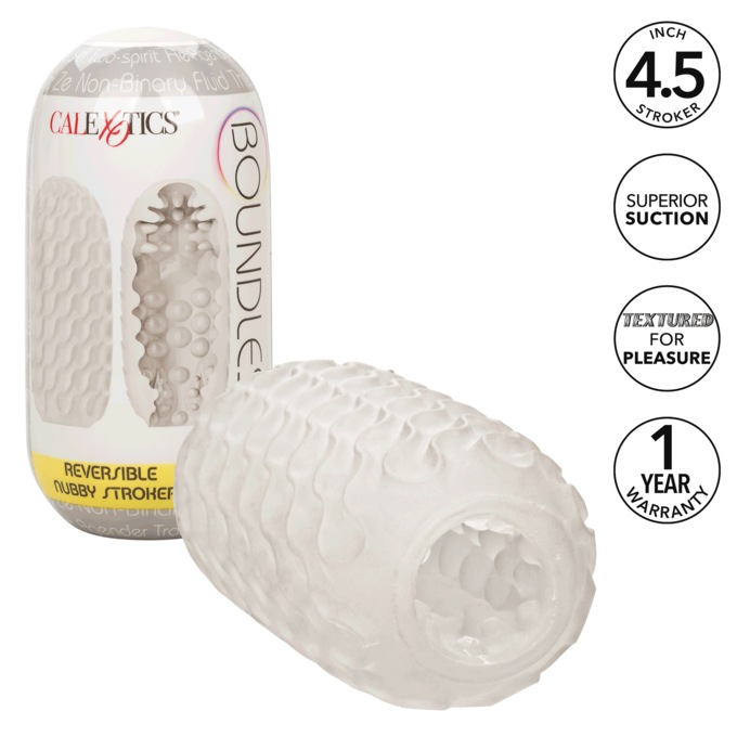 Boundless Reversible Nubby Stroker By Calexotics, , large