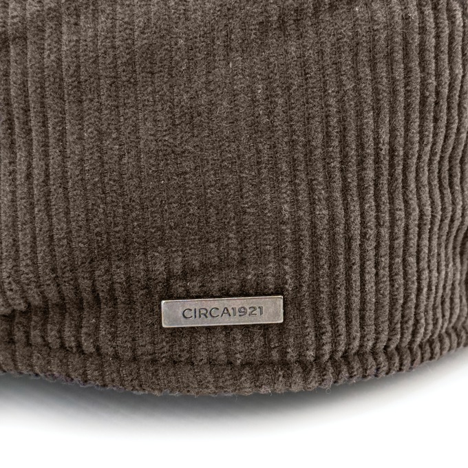 Corduroy Driving Cap with Adjustable Closure, , large