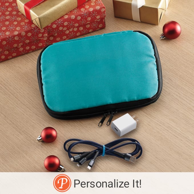 Tech Organizer with 3-in-1 Cable, , large