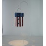 Americana Solar Light with Star Cutouts, , large