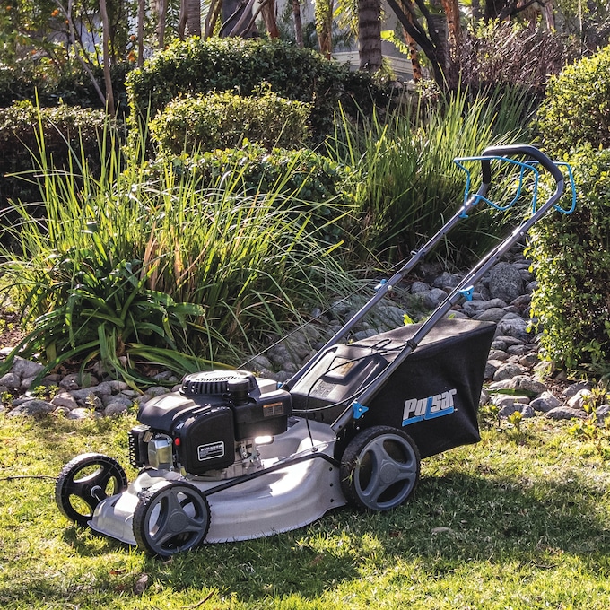 Pulsar 21" 200CC 3-in-1 Self-Propelled Lawn Mower, Black, large