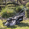 Pulsar 21" 200CC 3-in-1 Self-Propelled Lawn Mower, Black, large