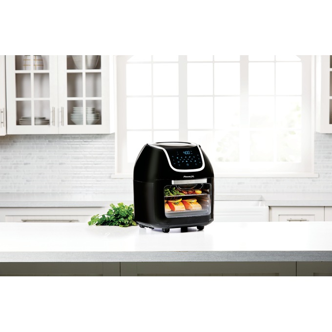 10-Qt. Power XL Vortex Air Fryer Pro, Black, large