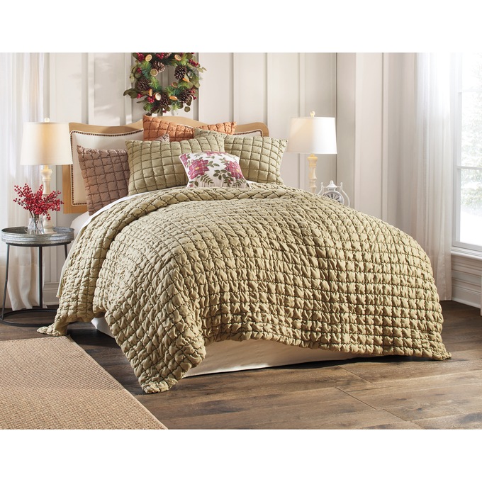 Cloud Puff Oversized Quilt, , large