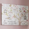 Floral Birdcage Tree Wall Art, , large