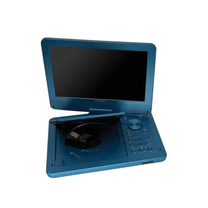 Emerson 10.1" Swivel Screen DVD Player, Teal, large