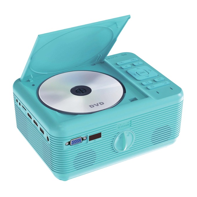 RCA Projector with DVD Player and Screen, , large