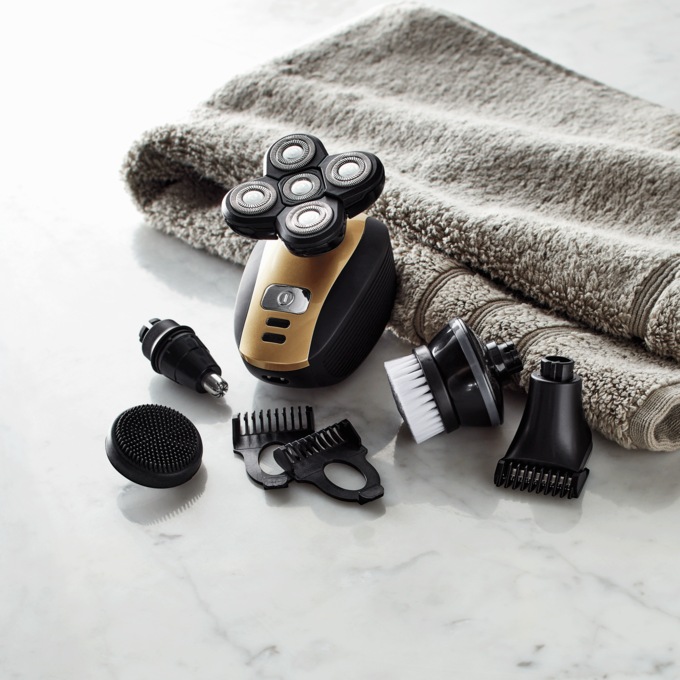 Men's Wet & Dry Travel Shaver, , large