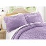 Emily Tufted Floral Cotton Chenille Sham, Lavender, large