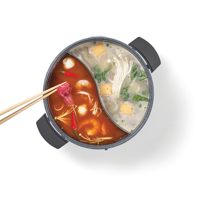 Starfrit The Rock Dual-Sided XL Hot Pot, , large