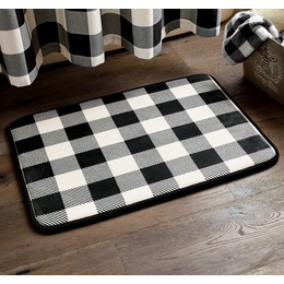 Buffalo Check Bath Mat - 17&quot; x 24&quot;, , large
