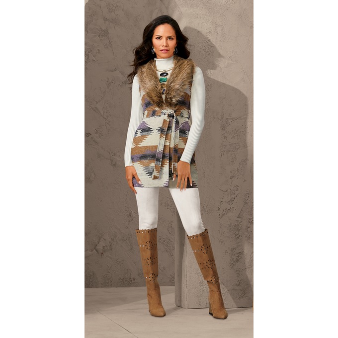 Shayanne Southwest Vest, , large