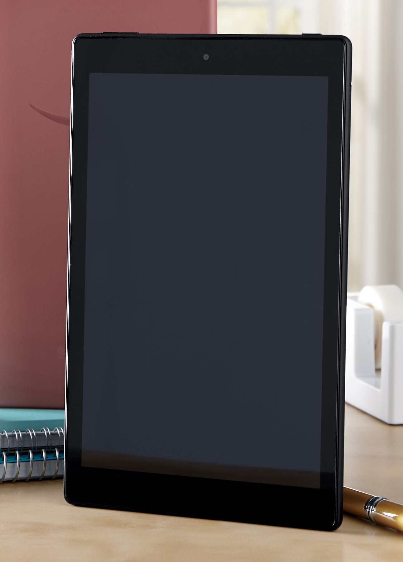 Amazon 10-Inch Fire Tablet with Alexa, Black, large