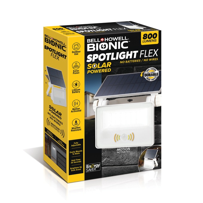 Bell+Howell Solar Bionic Spotlight Flex, , large