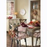 Gingham and Toile Chair Cushion, , large
