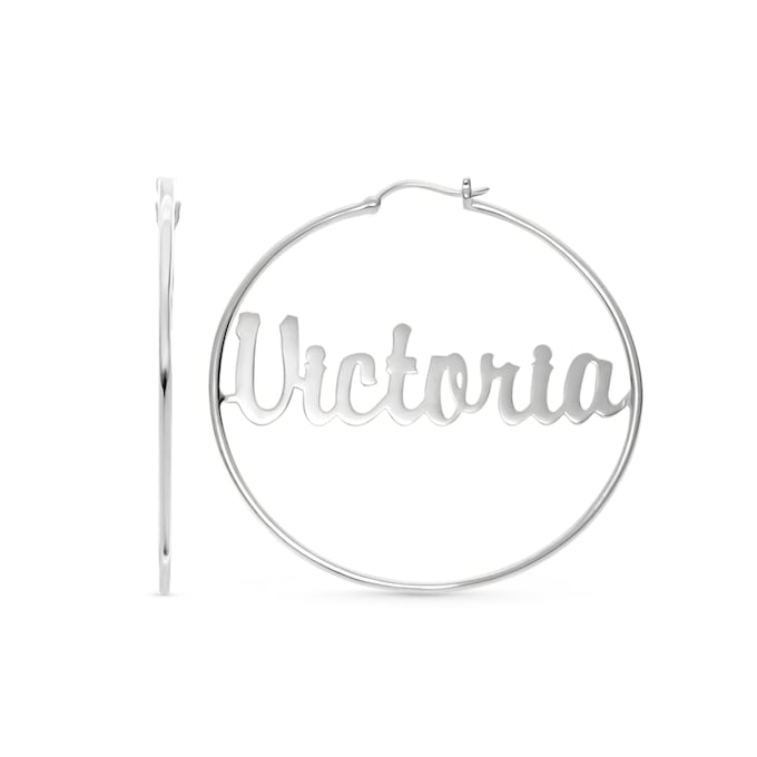 Large Name Hoops, , large