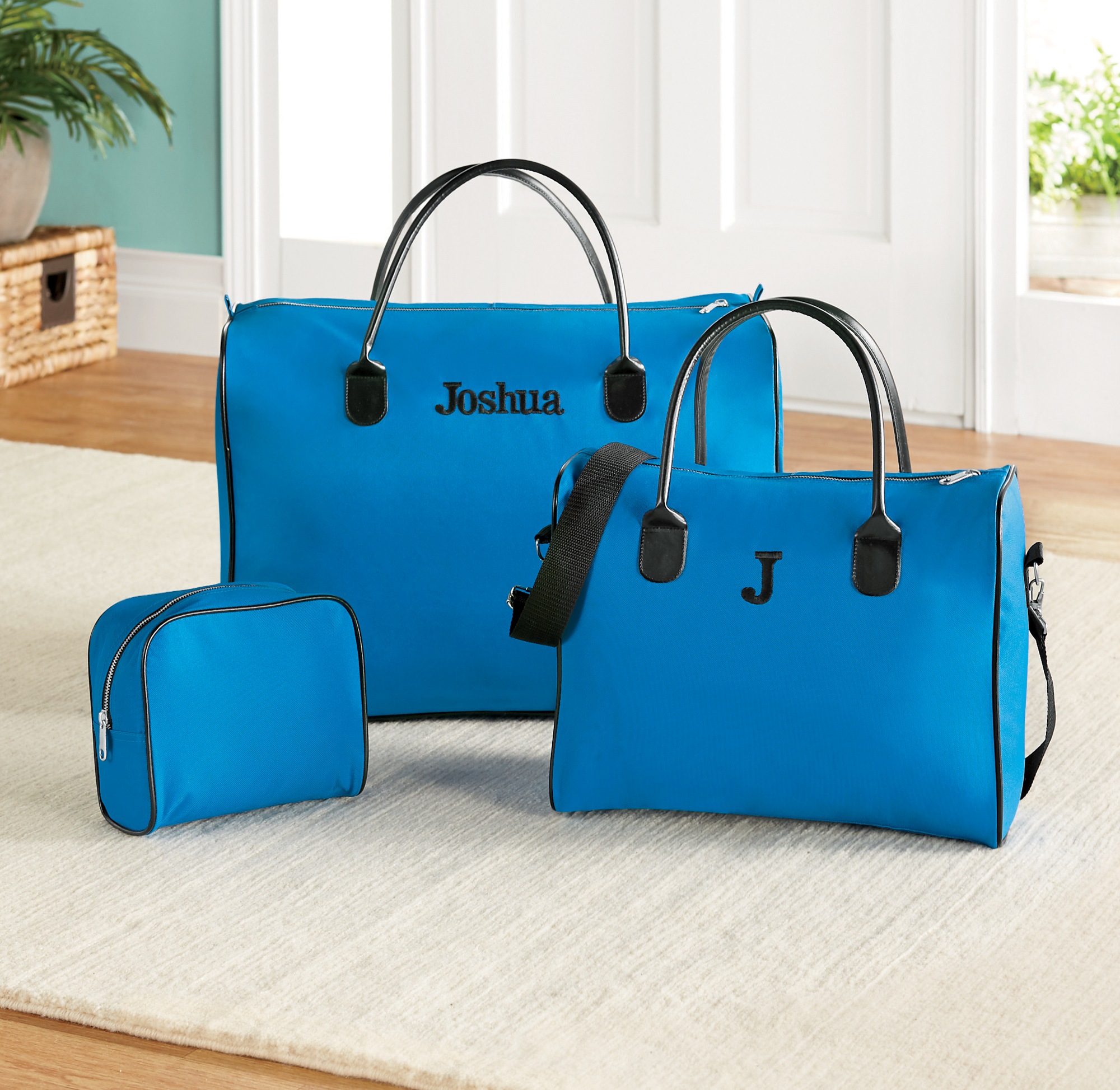 personalized luggage set