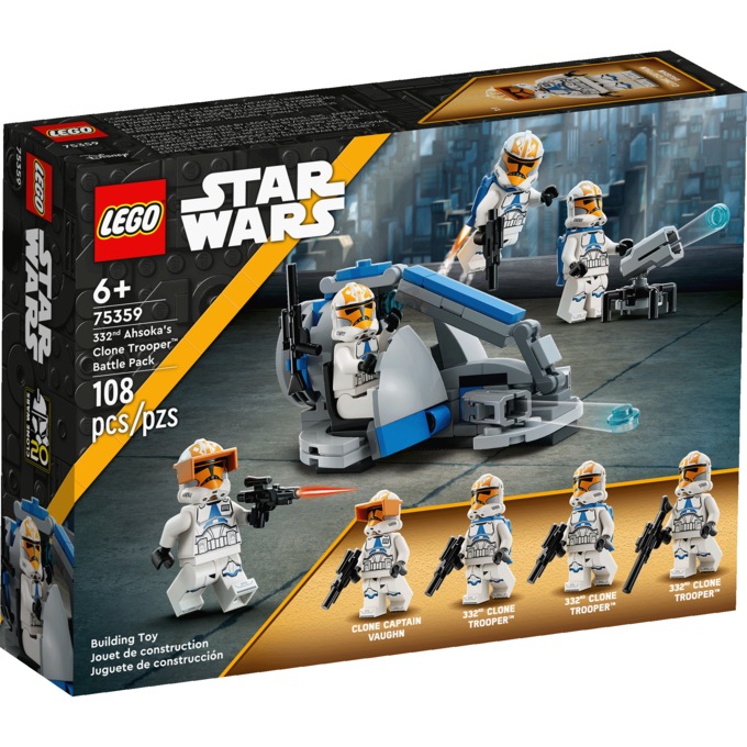 LEGO Star Wars 332nd Ahsoka's Clone Trooper Battle Pack, , large