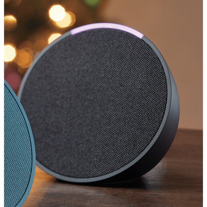 Amazon Echo Pop, Charcoal, large