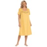 Cotton Knit Gown, , large