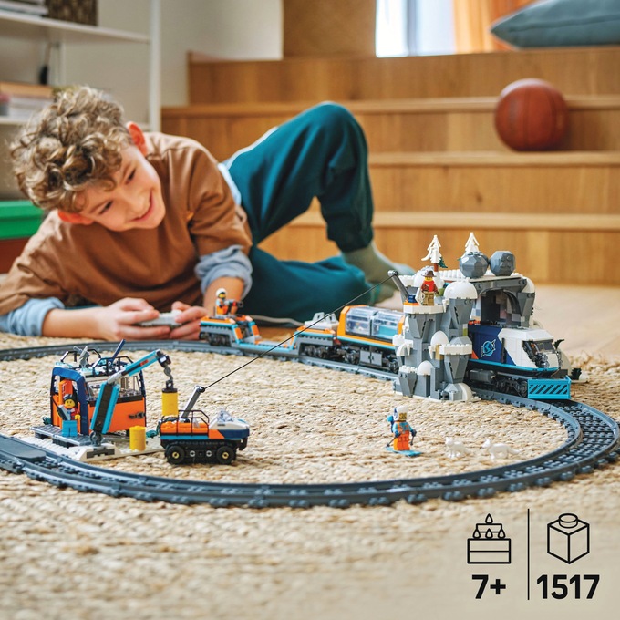 LEGO City Explorers' Arctic Polar Express Train, , large
