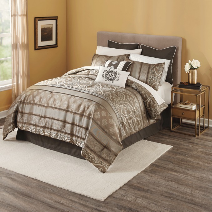 Zara 16-Piece Jacquard Comforter Set, , large
