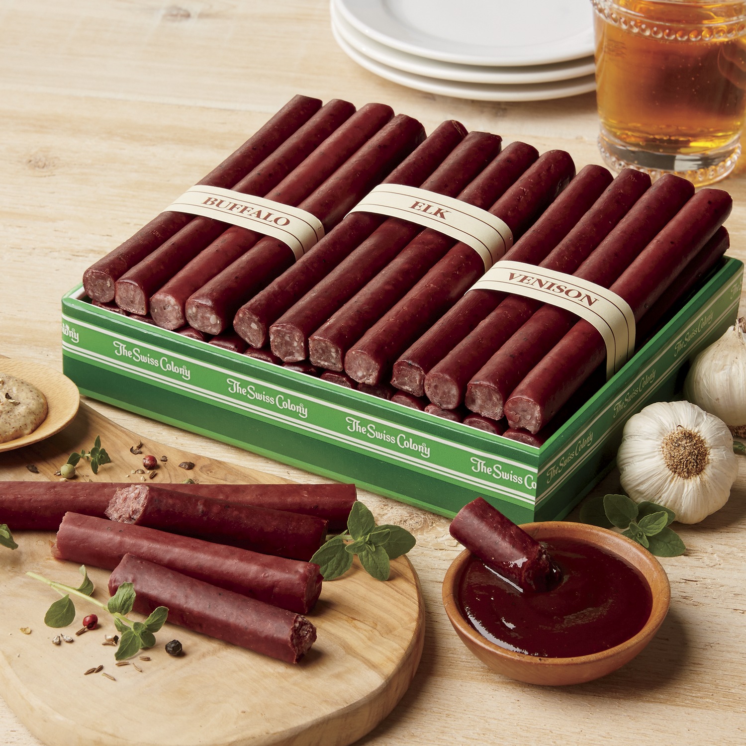 Wild Game Meat Sticks by The Swiss Colony Montgomery Ward