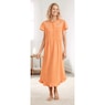 Knit Gown With Embroidery, , large
