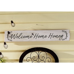 Welcome Home Honey Sign, , large