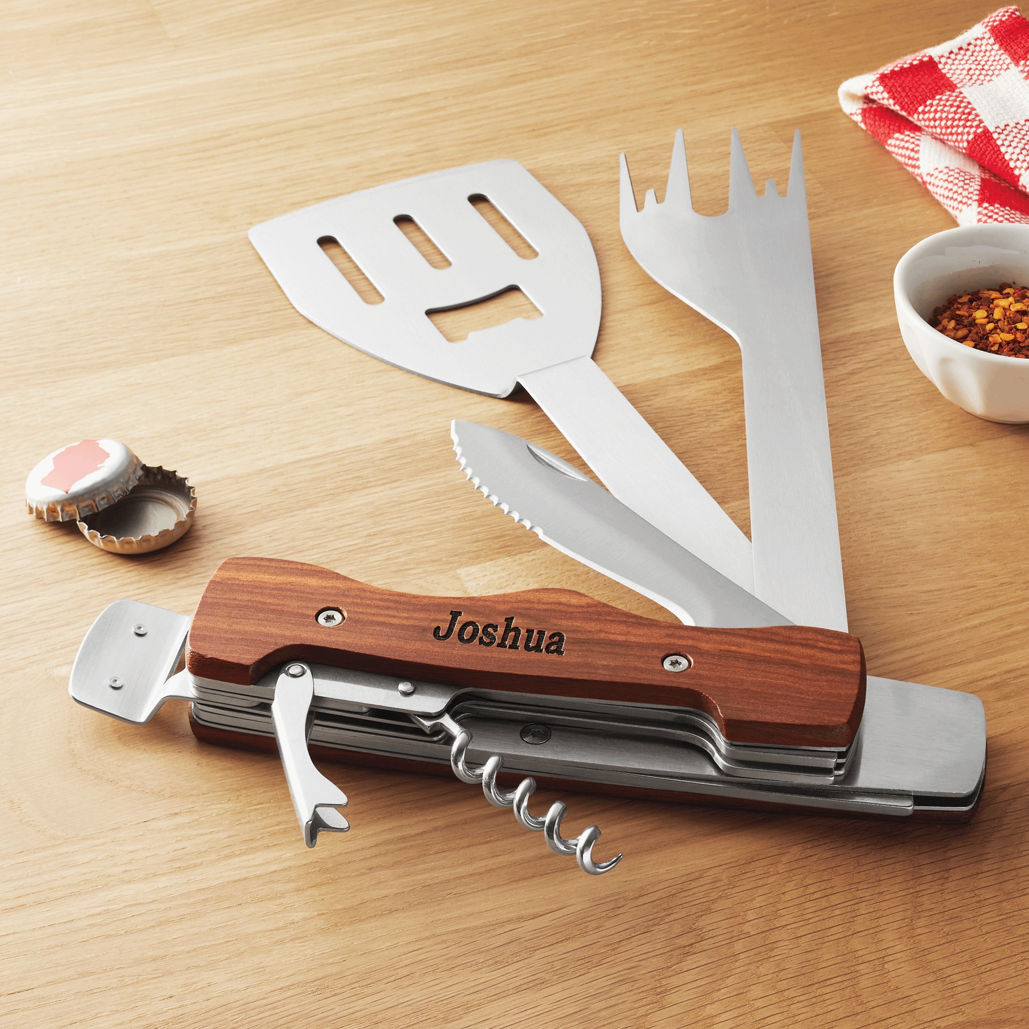 6-in-1 Grilling Multi Tool Gift, , large