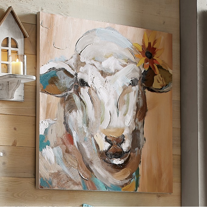 Sheila Sheep Canvas, , large