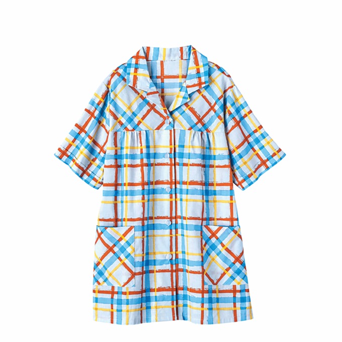 Button-Front Smock, , large