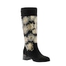 Midnight Velvet Embroidered Fireworks & Sequins Faux-Suede Boot for Women, , large