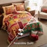 Reversible Holiday Quilt, , large