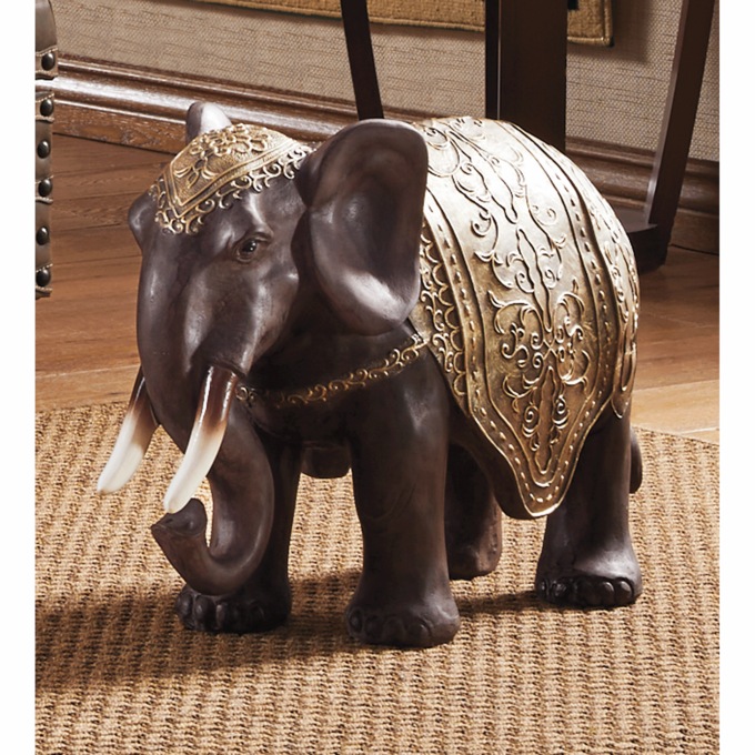 Statement Elephant Statue, , large