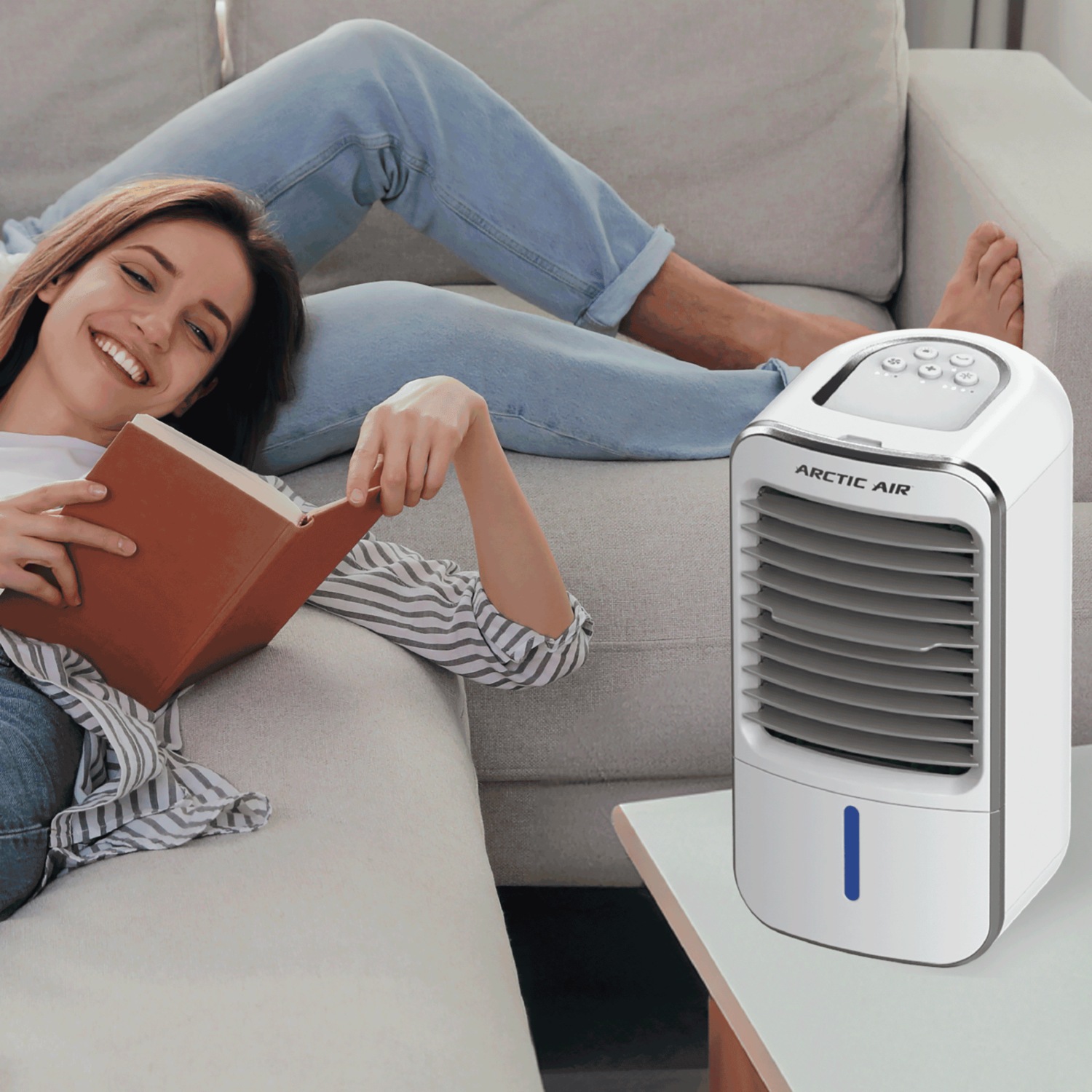 Arctic Air Turbo Chill XL Oscillating/Misting Personal-Space