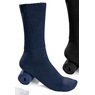 Unisex Extra-Wide Medical Crew Socks, , large