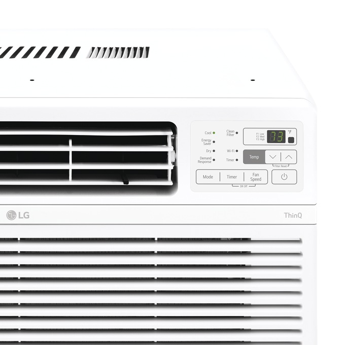 LG 12000 BTU Window Air Conditioner with Wi-Fi, , large