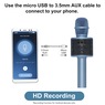 Wireless Karaoke Microphone, Blue, large