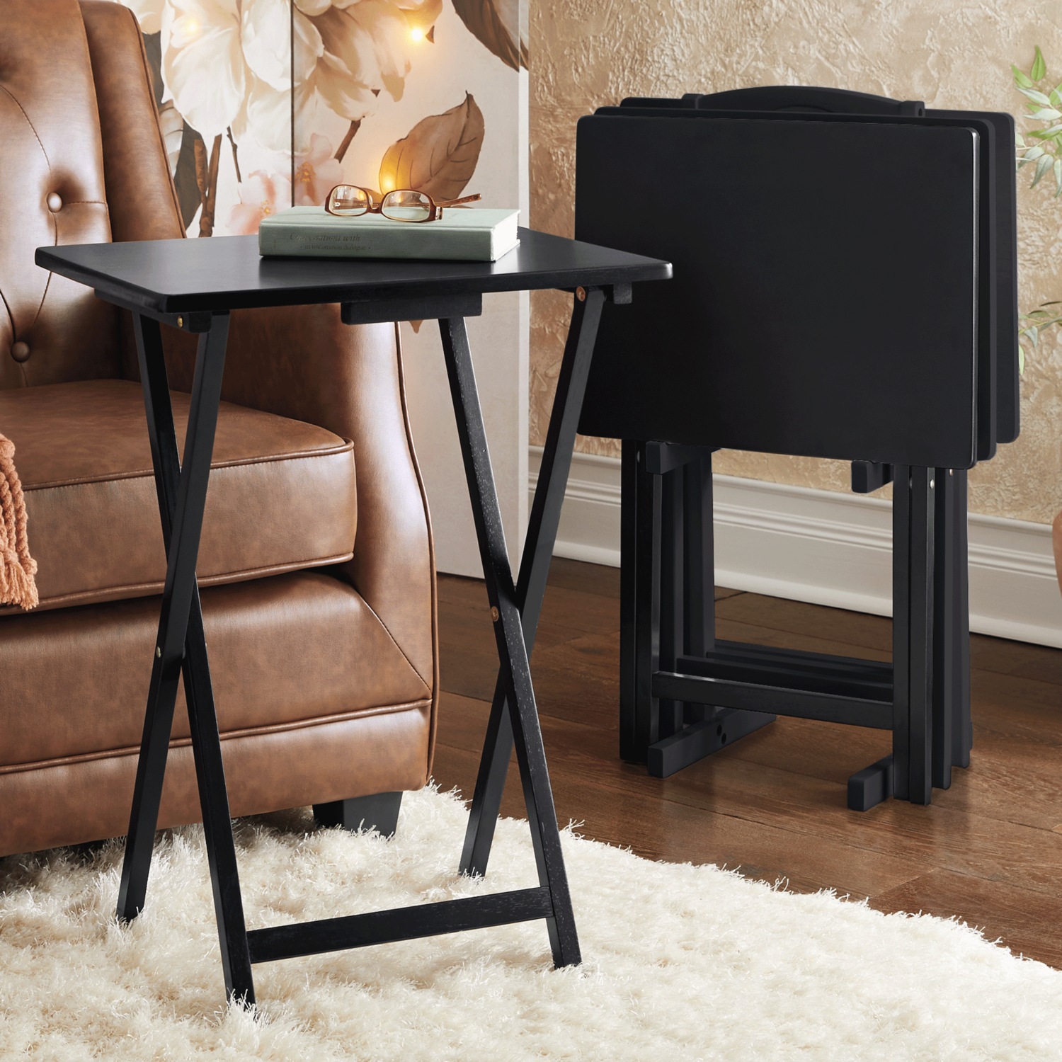 Louis 5-Piece Tray Table Set | Montgomery Ward