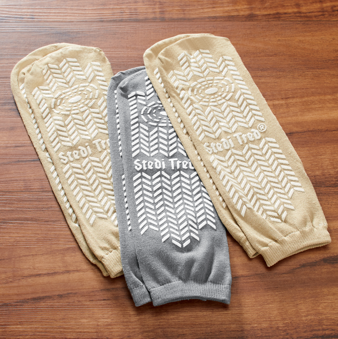 stedi tred safety slipper socks 3 pack montgomery ward