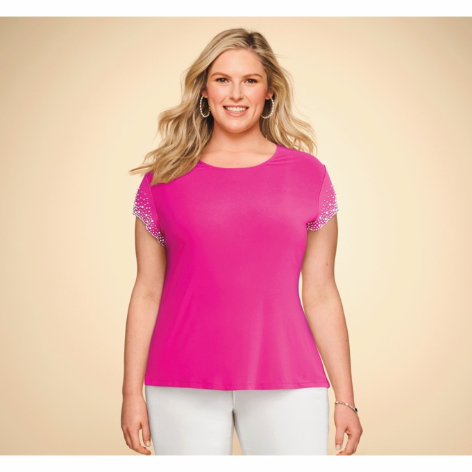 Chloe Pearl Top, , large