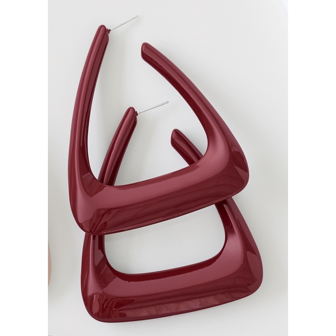 Triangle Earrings, , large