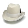 Stacy Adams Men's Harvey Homburg Hat with Feather Accent, , large